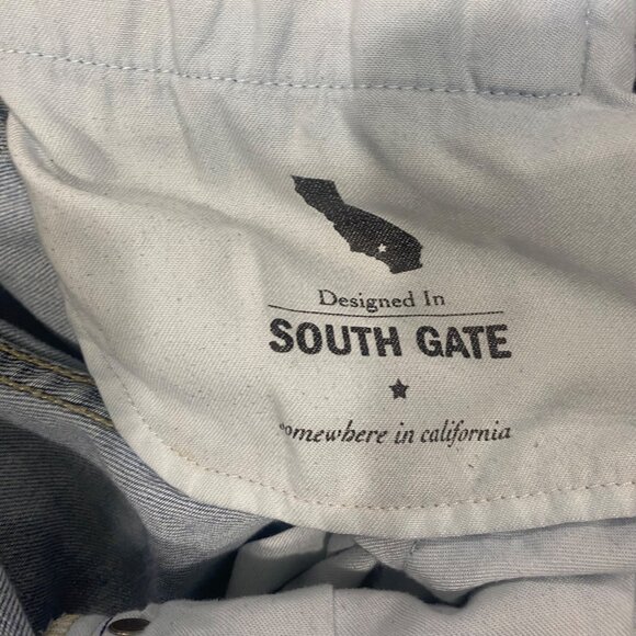 Adriano Goldschmied AG Denim Jeans Mens 34x34 (34x32) Blue Distressed Stretch Mi - Picture 8 of 16